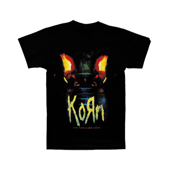 Gildan Other - Korn 2014 Concert Shirt Medium Black Short Sleeve The Paradigm Shift Tour Cotton